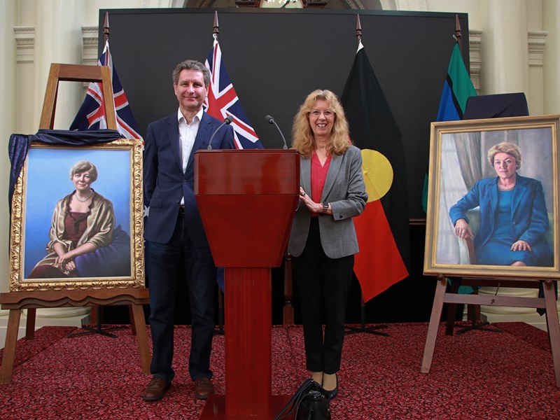 Ground-breaking women honoured with portraits