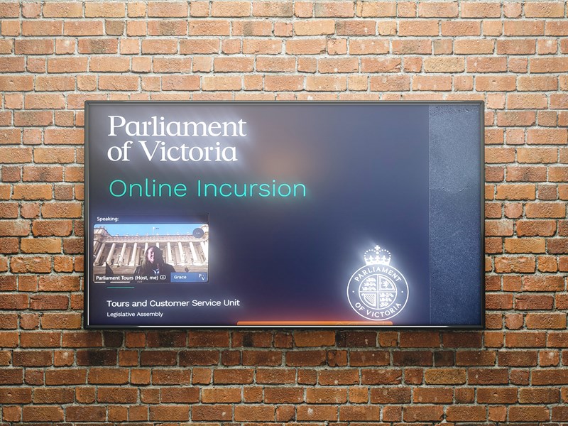 Bringing parliament to your classroom with online incursions 