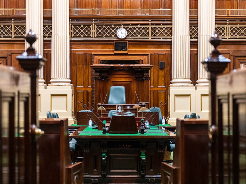 Parliamentary role plays give students in grade 5, 6 or VCE Legal Studies the opportunity to act out the various roles in Parliament to pass a law.