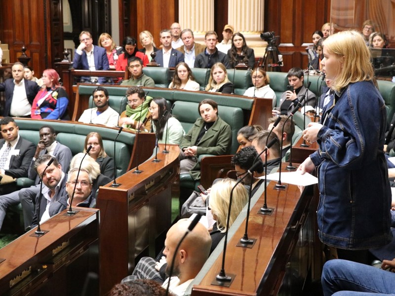 Young Victorians call for seat at the table