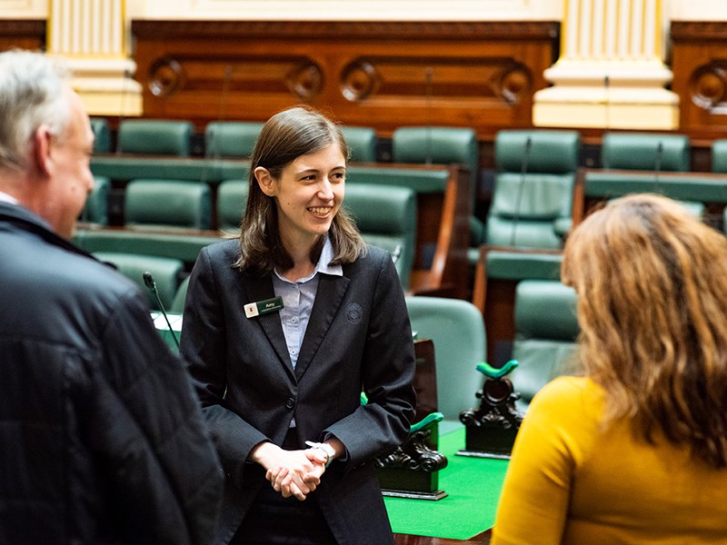The Parliament of Victoria provides free public tours, run by experienced tour guides.