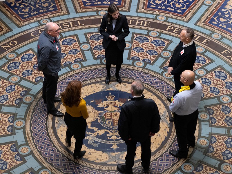 Architecture tour of Parliament House 