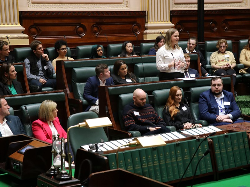 Young Victorians discuss key issues 