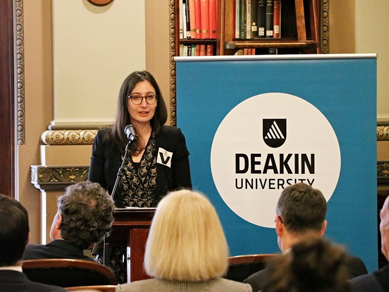 Lead author for the research report, Dr Amy Nethery from Deakin University.