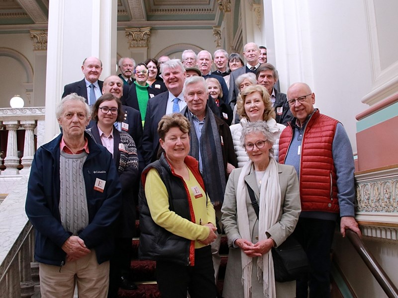 Parliament welcomes Shrine volunteers