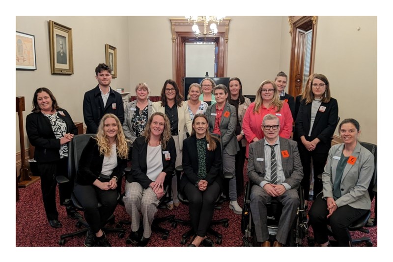 Members of Leadership Great South Coast met with their local MP Roma Britnell, Member for South-West Coast, at Parliament House.