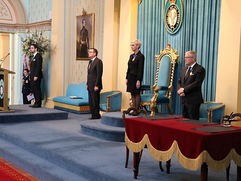Victoria's ceremony for the Proclamation of His Majesty King Charles III
