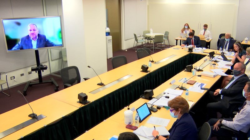Chief Health Officer, Professor Brett Sutton appearing before the Committee
