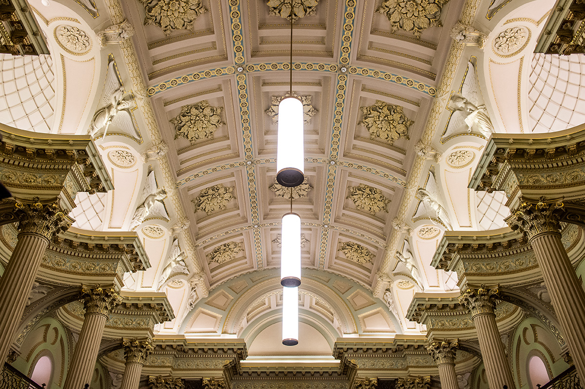 The ceiling of the Legislative Council. 